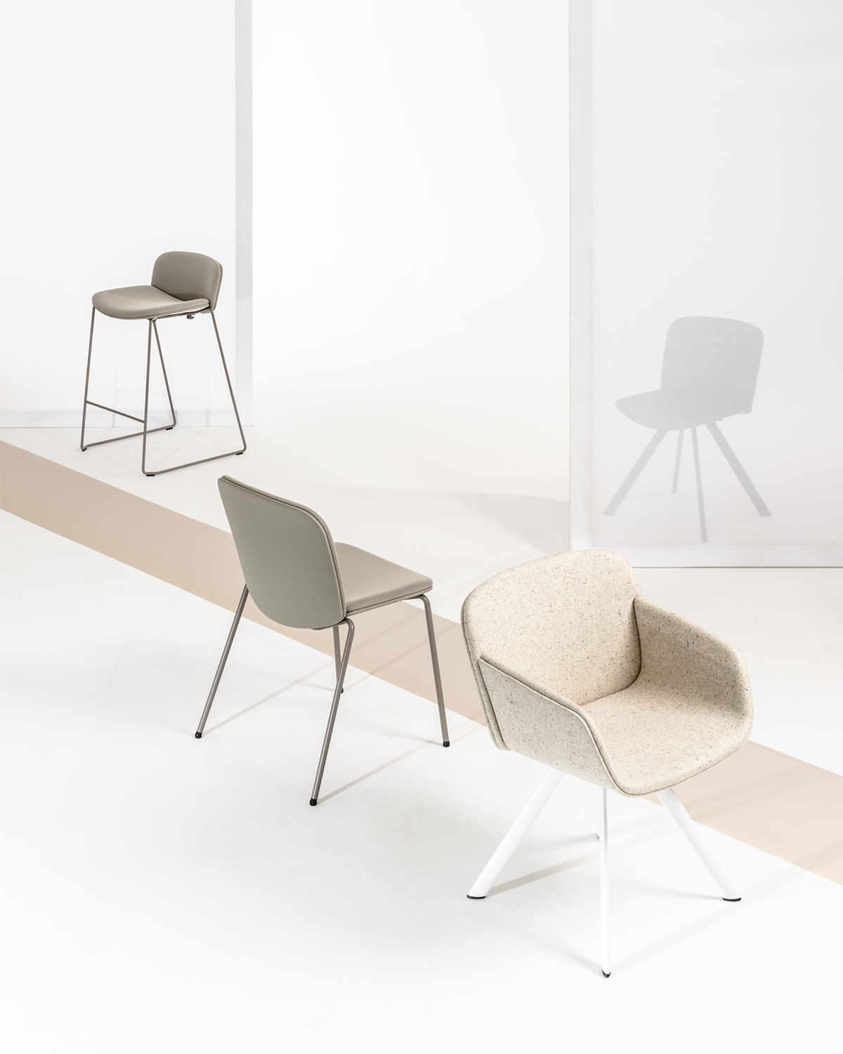 Libera Soft bar stool